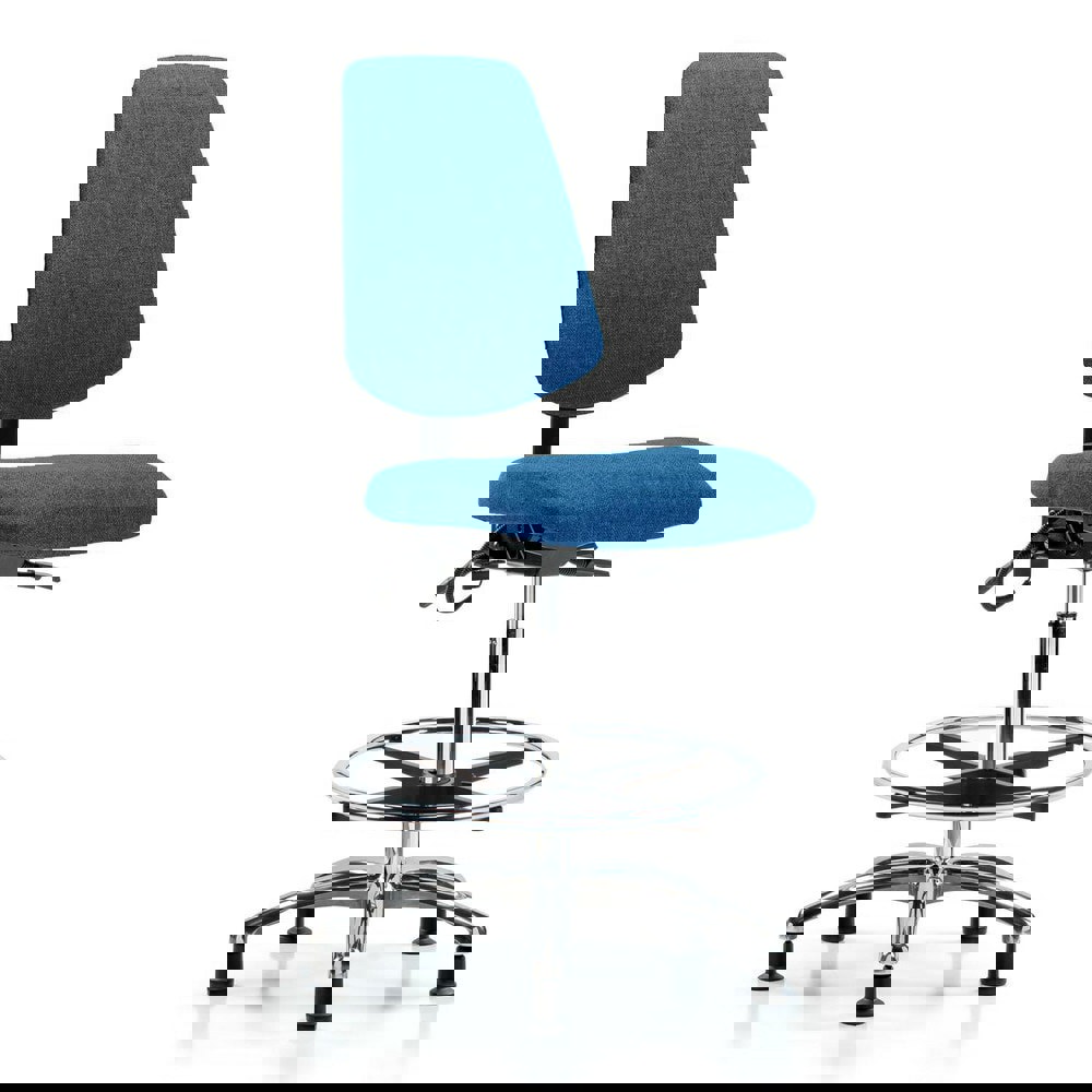 Task Chair: Conductive Cloth, Blue